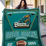 ncaa coastal carolina chanticleers 3d customized personalized quilt blanket 1470 d2320891
