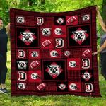 ncaa davidson wildcats 3d customized personalized quilt blanket 1159 d2319739