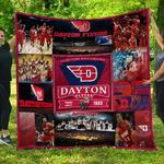 ncaa dayton flyers 3d customized personalized quilt blanket 1164 d2319689