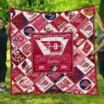 ncaa dayton flyers quilt blanket 1163 d2352261