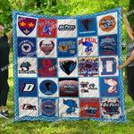 ncaa depaul blue demons quilt blanket 1213 d2352180