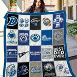 ncaa drake bulldogs quilt blanket 1371 d2350232