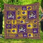 ncaa east carolina pirates quilt blanket 1079 d2352502