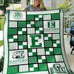 ncaa eastern michigan eagles quilt blanket 1332 d2352270