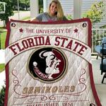ncaa florida state seminoles 3d customized personalized quilt blanket 56 d2319767