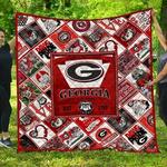ncaa georgia bulldogs 3d customized personalized quilt blanket 859 d2319558