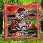 ncaa georgia bulldogs 3d customized personalized quilt blanket 861 d2320048