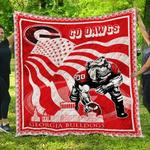 ncaa georgia bulldogs 3d customized personalized quilt blanket 862 d2319702