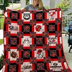 ncaa georgia bulldogs quilt blanket 867 d2352467