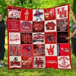 ncaa harvard crimson 3d customized personalized quilt blanket 1534 d2318764