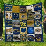 ncaa kent state golden flashes 3d customized personalized quilt blanket 1342 d2320367