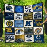 ncaa kent state golden flashes quilt blanket 1345 d2350348