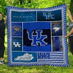 Ncaa Kentucky Wildcats 3D Customized Personalized Quilt Blanket #899