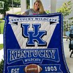 ncaa kentucky wildcats 3d customized personalized quilt blanket 904 d2319564