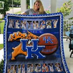 Ncaa Kentucky Wildcats 3D Customized Personalized Quilt Blanket #908