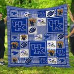 ncaa kentucky wildcats 3d customized personalized quilt blanket 914 d2319758