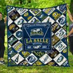 ncaa la salle explorers 3d customized personalized quilt blanket 1170 d2319752