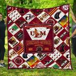 ncaa louisiana monroe warhawks 3d customized personalized quilt blanket 1483 d2319267