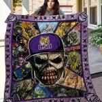 ncaa lsu tigers quilt blanket 923 d2351001