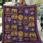 ncaa lsu tigers quilt blanket 924 d2352356