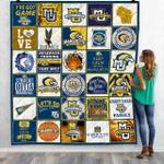 ncaa marquette golden eagles 3d customized personalized quilt blanket 1223 d2319556