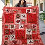 ncaa maryland terrapins quilt blanket 457 d2352374