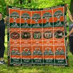 ncaa miami hurricanes 3d customized personalized quilt blanket 149 d2319243