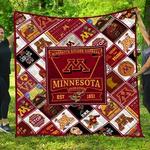 ncaa minnesota golden gophers 3d customized personalized quilt blanket 481 d2319786