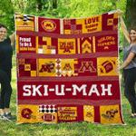 ncaa minnesota golden gophers quilt blanket 479 d2352334