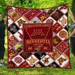 ncaa minnesota golden gophers quilt blanket 481 d2352396
