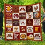 ncaa minnesota golden gophers quilt blanket 483 d2354485
