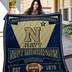 ncaa navy midshipmen quilt blanket 1561 d2352491