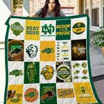 ncaa north dakota state bison quilt blanket 1441 d2354545