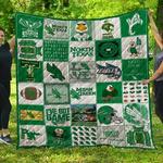 ncaa north texas mean green 3d customized personalized quilt blanket 1301 d2319033