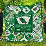 ncaa north texas mean green 3d customized personalized quilt blanket 1302 d2320351