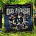 ncaa notre dame fighting irish 3d customized personalized quilt blanket 208 d2319677