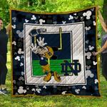 ncaa notre dame fighting irish 3d customized personalized quilt blanket 217 d2320175