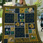 ncaa notre dame fighting irish quilt blanket 199 d2352452