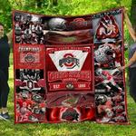 ncaa ohio state buckeyes 3d customized personalized quilt blanket 517 d2319540