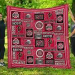 ncaa ohio state buckeyes quilt blanket 516 d2354477