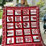 ncaa oklahoma sooners quilt blanket 343 d2352458