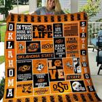 ncaa oklahoma state cowboys quilt blanket 352 d2352505
