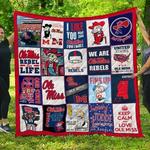 ncaa ole miss rebels 3d customized personalized quilt blanket 987 d2319612