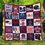 ncaa ole miss rebels 3d customized personalized quilt blanket 990 d2320041