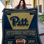 ncaa pittsburgh panthers 3d customized personalized quilt blanket 223 d2320059