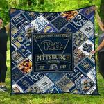 ncaa pittsburgh panthers quilt blanket 221 d2352392