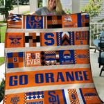 ncaa syracuse orange quilt blanket 235 d2350270