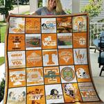 ncaa tennessee volunteers quilt blanket 1014 d2350841