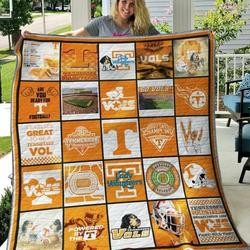 Ncaa Tennessee Volunteers Quilt Blanket #1014