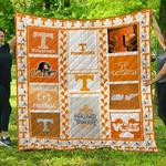 ncaa tennessee volunteers quilt blanket 1022 d2350326